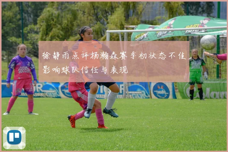 徐静雨点评杨瀚森赛季初状态不佳影响球队信任与表现